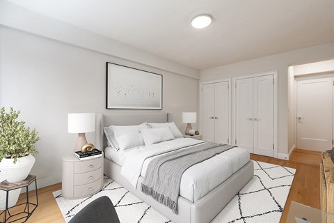 Bedrooms at 85 East End Avenue Apartments